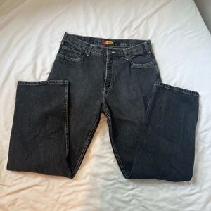 Illegal black baggy jeans
